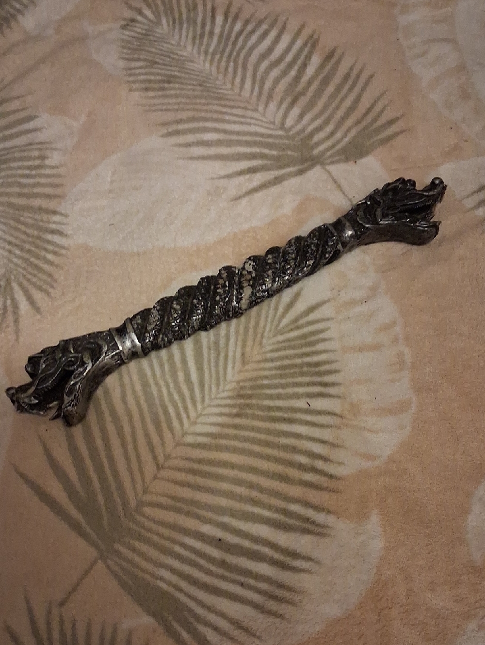 Vintage Twin Dragon Hidden Blade Dagger Set.